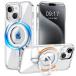 KMAMBNG iPhone 15 �p �P�[�X �c�����Ή� �����O ���@�\360�x��]�X�^���hMagSafe�Ή� ���C�����X�[�d�Ή� �������}�b