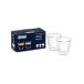 De'Longhi (�f�����M) �_�u���E�H�[���O���X DWG2S-060 �R�b�v �G�X�v���b�\ �h�s�I 60ml 2�� ��d�\�� �ۉ��ۗ␫