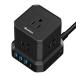 �����R�[�h1m Type-C�t usb�R���Z���g�i���v2400W�j 3��USB-A�|�[�g ���K�[�h �������ݕ֗� �d���^�b�v usb�t�� �^�R��