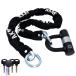 AKMbai часы высокий выдерживающий разрез . очень толстый chain lock φ( диаметр )10mm×1200mm U -образный замок имеется велосипед мопед мотоцикл k