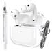 Seltureone новинка Airpods Pro3 кейс 2025 год продажа TPU материалы чистка кисть имеется брелок для ключа имеется все защитный корпус .