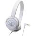  Audio Technica ATH-S100 WH наушники проводной STREET MONITORING портативный on наушники белый 