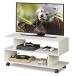 WLIVE ТВ-тумба телевизор панель низкий шкафчик с роликами . ширина 80× глубина 30× высота 39cm 24-37V соответствует литейщик вне даже сделав использование тормозной диск 