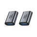 USB C to USB 3.1 �ϊ��A�_�v�^(2�Z�b�g) MOSHTANATH (Type C ���X - USB A 3.1 ���X) �ő�1