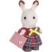  почтовая доставка отправка Epo k фирма Sylvanian Families .... девочка. One-piece ( красный ) D-24 3 лет и больше игрушка кукольный дом 
