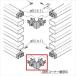  Lixil Pro g пальто забор F4 type свободный угол соединительная муфта B(2 штук входит ) [ aluminium забор .] aluminium форма материал цвет 