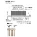 �t�F���X �ډB�� LIXIL �t�F���XAB TR1�^ T-8 H800 ����80cm �{�̂̂� �w���N�V�� ���� �i�q ���O �A���~ �� diy ������� �� �� ���悯 ���E �O�\ �K�[�f���x �֘A�摜2