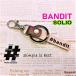#BANDIT натуральная кожа ручная работа - shu бирка очарование брелок для ключа Solio Bandit / Hashtag field производства 
