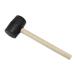  construction tool rubber hammer rubber black 