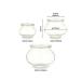 WECK �E�F�b�N �L���j�X�^�[ �f�R�V�F�C�v WECK WE901 �K���X�L���j�X�^�[ 500ml ���aM �r�� �K���X �C�`�S�}�[�N �ۑ��e�� DECO SHAPE ���s�A���i �֘A�摜1