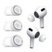 AirPods Pro 1 / 2 year piece ear pads for exchange air poz Pro no. 1/2 generation correspondence year chip silicon L M S size 2 piece 1 set white PayPay #