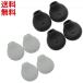  ear pads left right set x2 piece set black white silicon made earphone. change parts .! Samsung Galaxy #