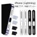 iPhone ���C�g�j���O �h�o�v���O �h�o�X�e�b�J�[ (2�Z�b�g) �|���L�b�g�t�� �A�C�t�H�� �[�d���L���b�v �J�o�[ iPhone14�ȑO�Ή� ��������