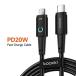 Type-C Lightning �P�[�u�� (25cm) �V���[�g PD 20W iPhone  �����[�d�P�[�u�� �f�[�^�]�� �ŐV�@��Ή� Toocki PayPay