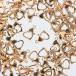  crab can Heart Gold KC gold 100 piece 12mm metal fittings catch accessory key holder strap parts AP2116