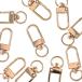 nas Kangol doKC золотой 10 шт 33mm тонкий крюк вращение can имеется брелок для ключа металлические принадлежности ручная работа аксессуары детали AP2686