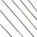  Nailparts цепь серебряный 1.5mm 100cm стразы декоративный элемент нейл-арт гель ногти ручная работа детали BD3162