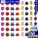  Nailparts фрукты Mix Mini 6-7mm 100 шт клубника banana виноград . форма прозрачный фрукты .... resin декоративные элементы BD4038