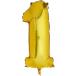 k.la Tec s company ba Rune figure (1) size approximately 90 centimeter Gold Qualatex number big baloon. birthday decoration figure number 