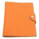[ прекрасный товар ] HERMES / Hermes | лилия sPM / кожа Note покрытие dia Lee блокнот | orange | женский 