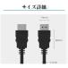 HDMI �ϊ��A�_�v�^�[ �P�[�u�� ���C�g�j���O �e���r�o�� iPhone iPad �X�}�z�ڑ� TV ���j�^�[ �v���W�F�N�^�[ �u���b�N ���掿 1m �֘A�摜4