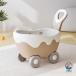  крем. Wagon игрушка коробка box ручная тележка младенец Kids Wagon baby War машина Wagon игрушка игрушка место хранения . серп кама ... модный симпатичный 