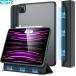 ESR iPad Pro 11 дюймовый no. 4 поколение /3 поколение соответствует hybrid кейс авторучка место хранения удален возможность магнитный покрытие подставка твердость задняя сторона авто сон / wake модный 