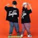  кожаный салон ntsu Kids танцевальный костюм выставить s брюки-карго розовый голубой привлекательный .. серия мужчина девочка t рубашка Корея ребенок одежда 
