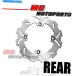 Rear Brake Rotor ۥCR125 E / R 1989-1997Τ220mmꥢ֥졼ǥ1pc 220MM Rear Brake Disc Rotor 1pc For HONDA CR125 E /