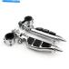 եåȥڥ Honda Shadow VT 600 700 700 750 1100 VT1300ΤChrome®ƻϩ­ΥڥΥޥ Chrome Highway Foot Pegs Male Mount For