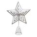  metal top Star серебряный елка tree верх F1