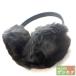 [ used ] Chanel earmuffs earmuffs here Mark rabbit fur gray Brown CHANEL[ pawnshop ][ cash on delivery commission free ]