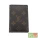 [ б/у ] Louis Vuitton футляр для карточек монограмма M61732 оттенок коричневого чай женский Louis * Vuitton Vuitton LOUIS VUITTON[ ломбард ][ комиссия за наложенный платеж бесплатный ]