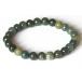 ビルマ翡翠（ジェイダイト）8mm 濃緑をふくむミックスカラーブレスレット・5月 誕生石・15cm 16.5cm 18cm 20cm ジェード ジェイド 天然石 パワーストーン ギフト