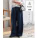  Denim брюки женский Denim широкий брюки машина b брюки tuck брюки низкий рост маленький rePetitle M4355 бесплатная доставка 