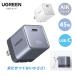 UGREEN Air 45W USB-C�[�d�� UGREEN�j��ɏ��[�d�� USB-C �}���[�d�� Type-C PD �[�d�� GaN �}���[�d �^�C�vc �܏�݃v���O �܂肽���� ���R���p�N�g PSE�F��