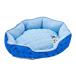  кошка bed .... прохладный . клещи белый мишка. контакт охлаждающий bed голубой S