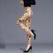  бесплатная доставка леггинсы 10 минут длина достаточный длина ... рисунок ( леопардовый рисунок ) желтый красочный Panther рисунок брюки прекрасный ножек эффект тонкий леггинсы зима Рождество защищающий от холода меры температура чувство 