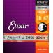 Elixir Acoustic Guitar Strings Bronze Extra Light 2Pack #11002 �G�N�X�g�����C�g (�G���N�T�[2�Z�b�g�p�b�N����)(��`�O�X�֔���)�A�R�[�X�e�B�b�N�M�^�[��