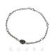 GUCCI Gucci серебряный 925 Inter locking G браслет 678657 J8410 8191 5.3g унисекс б/у 