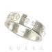 MAISON MARGIELA mezzo n Margiela серебряный 925 number кольцо 6MM кольцо * кольцо SM1UQ0120 P8863 21 номер 7.7g мужской б/у прекрасный товар 