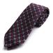 GUCCI Gucci GG бриллиант галстук темно-синий красный 545072 мужской б/у прекрасный товар 