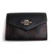COACH Coach signature заслонка футляр для карточек футляр для карточек Brown черный CH202 outlet женский не использовался покупка товар 