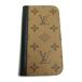 LOUIS VUITTON Louis * Vuitton IPHONE бампер 14PRO iPhone кейс монограмма * Rebirth Brown черный M81977 женский б/у прекрасный товар 