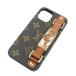 LOUIS VUITTON Louis * Vuitton IPHONE бампер do-fi-n12/12PRO iPhone кейс монограмма Brown M69782 женский б/у прекрасный товар 