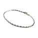 TASAKI �^�T�L K18WG �z���C�g�S�[���h �u���X���b�g �_�C�������h0.72ct 9.5g 18.5cm ���f�B�[�X ����
