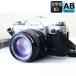 Canon AE-1 �V���o�[ New FD 50mm f/1.4 �W�� �P�œ_ �t�B�����J���� ��჌�t �L���m�� �Z�b�g S/N:4544443