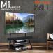 WALL�C���e���A�e���r�X�^���h M1 ���[�t���L���X�^�[�t���X�^���h 32�`65v�Ή� �Ǌ� �����^ TV�X�^���h �e���r�� �w�ʎ��[ �p�x���� ��������