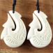 пара аксессуары bo-n Carving подвеска рыба крюк Новая Зеландия maoli Carving пляж аксессуары 