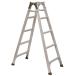  лестница двоякое применение стремянка 5 уровень алюминиевый складной стремянка легкий compact устойчивость проект салон наружный обе для верстак подножка шт. подножка мойка машин уборка высоты LIFELEX угловой n